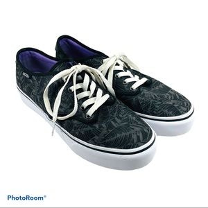 Vans Camden Platform Shoes with Palm Leaves